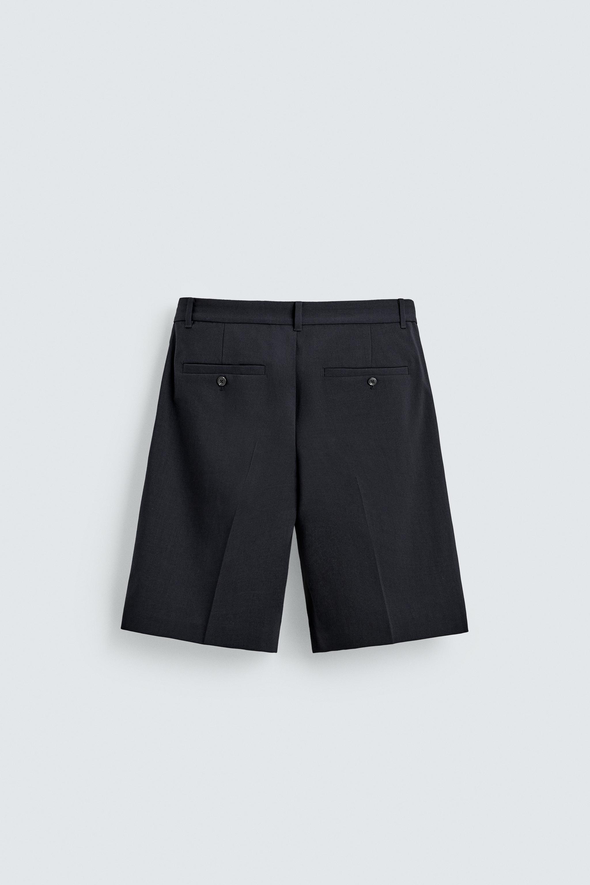 BERMUDA PLIS COSTUME RELAXED FIT